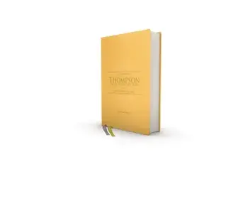 KJV, Thompson Chain-Reference Bible, Hardcover, Yellow Gold, Red Letter, Comfort Print, Hardback/***