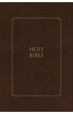 Kjv, Thompson Chain-Reference Bible, Large Print, Leathersoft, Brown, Red Letter, Thumb Indexed, Comfort Print - Frank Charles Thompson