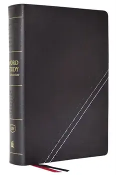 KJV, Word Study Reference Bible, Bonded Leather, Black, Red Letter, Comfort Print. 2,000 Keywords that Unlock the Meaning of the Bible/Thomas Nelson
