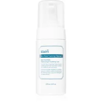 Klairs Rich Moist Foaming Cleanser spuma de curatat cu efect de hidratare