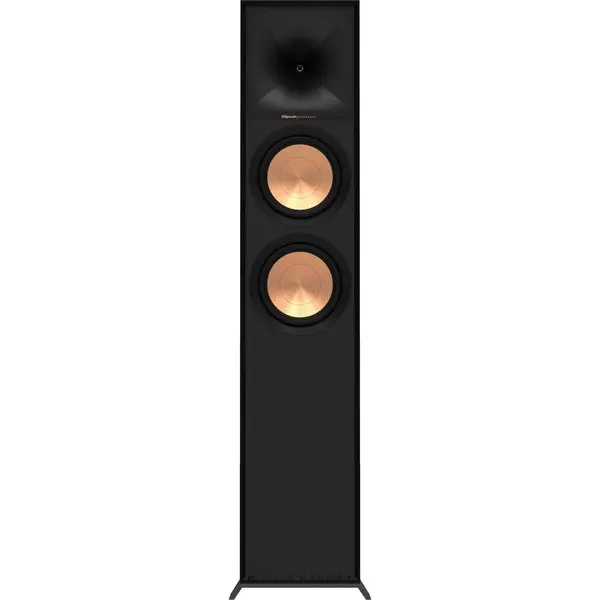 Klipsch Boxa de podea pasiva cu 2 cai, Klipsch Reference R-600F, dubla, 6-1/2 si 400 wati (fiecare), Negru