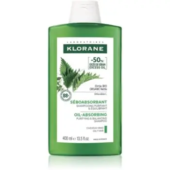 Klorane Nettle sampon pentru curatare pentru par gras