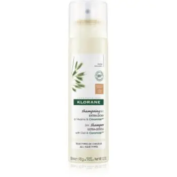 Klorane Oats Dry Shampoo șampon uscat delicat pentru părul închis la culoare