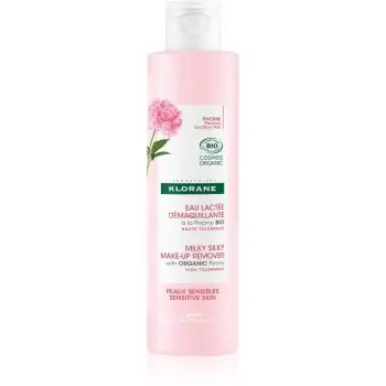 Klorane Peony Milky Silky Make-up Remover lapte demachiant pentru calmarea pielii