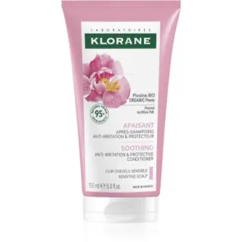 Klorane Peony Soothing Sensitive Hair Scalp Conditioner balsam de păr pentru piele sensibila