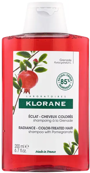 Klorane Pomegranate Șampon pentru par vopsit, 200 ml