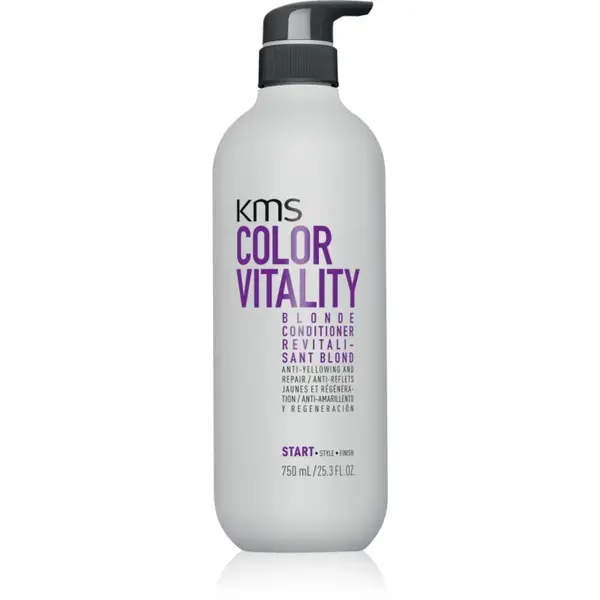 KMS Color Vitality Blonde Conditioner balsam pentru parul blond cu suvite 750 ml