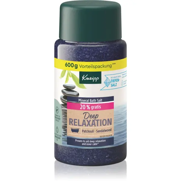 Kneipp Deep Relaxation saruri de baie Patchouli & Sandalwood 600 g