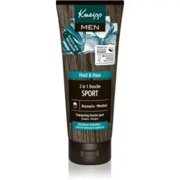 Kneipp Men Sport gel de dus si sampon 2in1 pentru barbati