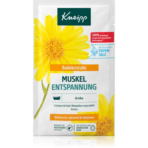 Kneipp Muscle Relaxation saruri de baie muschii si articulatiile Arnica 60 g