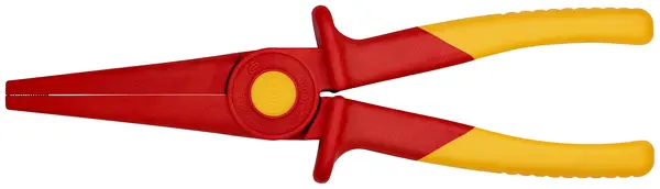 KNIPEX Clește Plat-Rotund Izolat, Plastic, Izolaţia completă reduce riscul de scurt-circuit. Clasa C