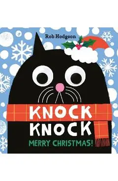 Knock Knock: Merry Christmas!: A Googly-Eyed Joke Book - Rob Hodgson