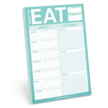 Knock Knock What to Eat Pad (Mint Green)/***