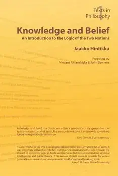 Knowledge and Belief - An Introduction to the Logic of the Two Notions, Paperback/Jaakko Hintikka