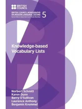 Knowledge-Based Vocabulary Lists, Paperback/Benjamin Kremmel