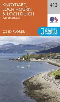 Knoydart, Loch Hourn and Loch Duich. September 2015 ed, Sheet Map/Ordnance Survey