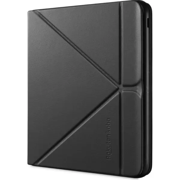 KOBO Husa Folio Kobo pentru Libra Colour, Rezistenta la Zgarieturi, Negru, 17.8 cm