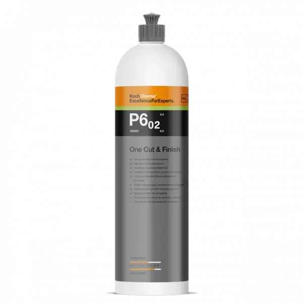 Koch Chemie P6.02 - One Cut Finish, polish one step cu ceara Carnauba, 1 ltr