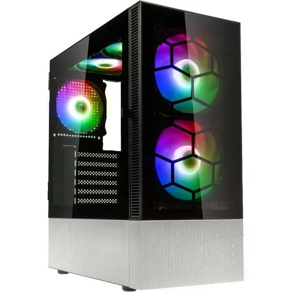 Kolink Carcasa Kolink Observatory MX Glass ARGB, Mid-Tower, Negru/Alb