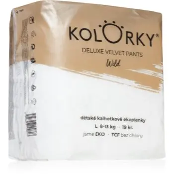 Kolorky Deluxe Velvet Pants Wild scutece de unică folosință tip chiloțel