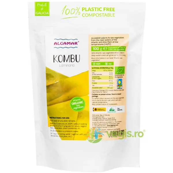 Kombu Alga Ecologica/Bio 50g