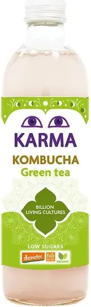 Kombucha Demeter cu ceai verde, 500 ml, Karma