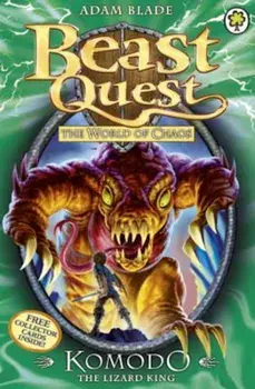 Komodo the Lizard King 'With Collector Cards', Paperback/Adam Blade