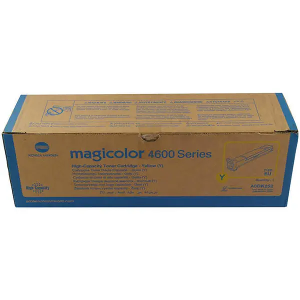 Konica Minolta Toner Konica Minolta | 8000 pag | Yellow | Magicolor 4650/4690/4695