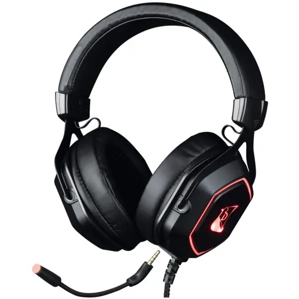 Konix Konix 3328170279635 casca audio & casca cu microfon Casti Prin cablu Banda de fixare pe cap Gaming Negru (KX-GH-PRO-EVO-PC)