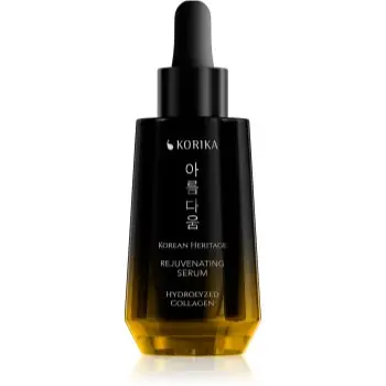 KORIKA Korean Heritage Hydrolyzed Collagen Premium Rejuvenating Serum ser facial, cu efect de întinerire și colagen hidrolizat