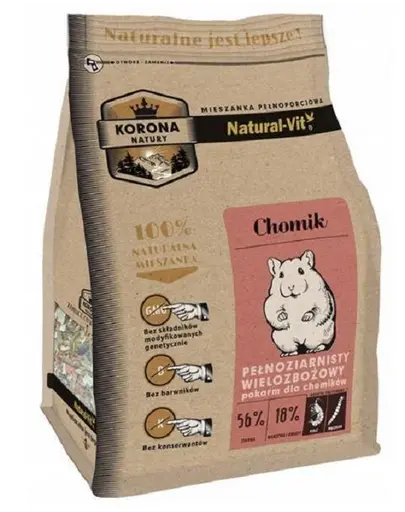 KORONA NATURY Hrană pentru Hamsteri 1,6 kg