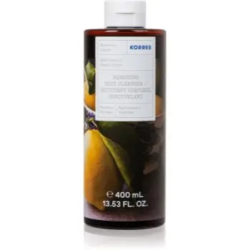 Korres Basil Lemon gel de dus revigorant