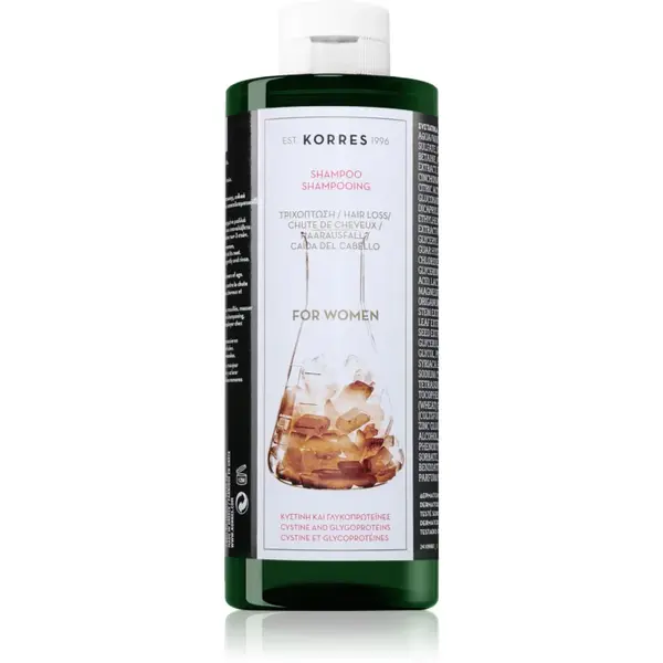 Korres Cystine & Glycoprotein Sampon impotriva caderii parului 400 ml