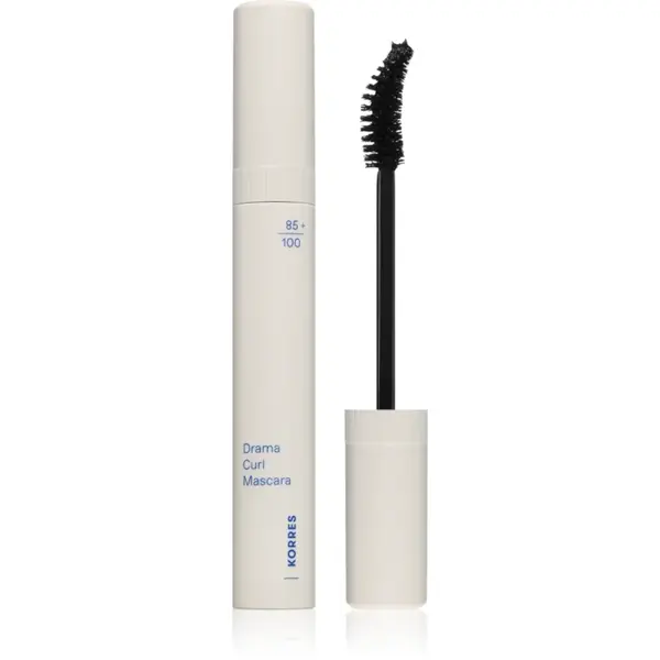Korres Drama Curl Mascara mascara cu rotatie pentru o buna definire a genelor culoare 01 Black 13 ml