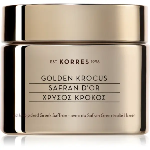 Korres Golden Krocus crema de fata regeneratoare anti-imbatranire 50 ml