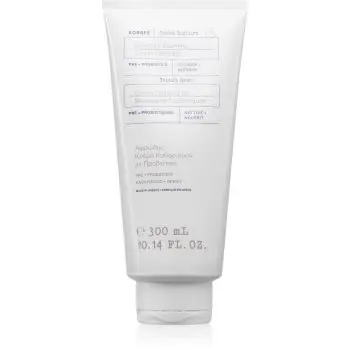 Korres Greek Yoghurt Probiotic Foaming Cream Cleanser spuma demachianta cu o textura cremoasa cu probiotice