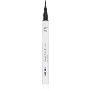 Korres Liquid Color Eyeliner eyeliner rezistent la apă tip cariocă