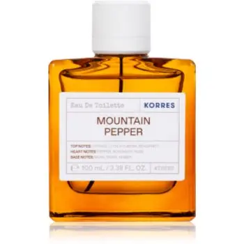 Korres Mountain Pepper Eau de Toilette pentru bărbați