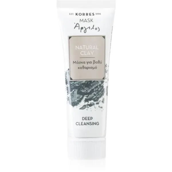 Korres Natural Clay masca pentru curatare profunda 18 ml
