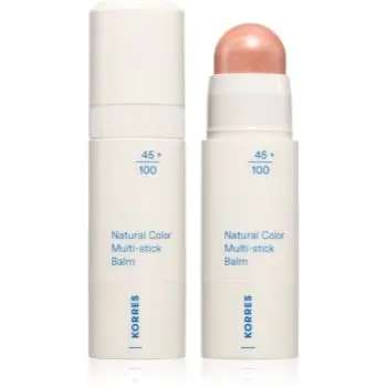 Korres Natural Color Multi-Stick Balm fard multifuncțional, pentru buze și obraz