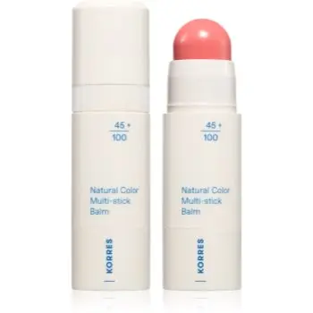 Korres Natural Color Multi-Stick Balm fard multifuncțional, pentru buze și obraz