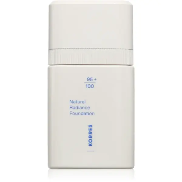 Korres Natural Radiance Foundation machiaj natural culoare 02 Medium 30 ml