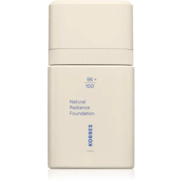 Korres Natural Sheer Foundation make-up cu textura usoara pentru un look natural culoare 01 Light 30 ml