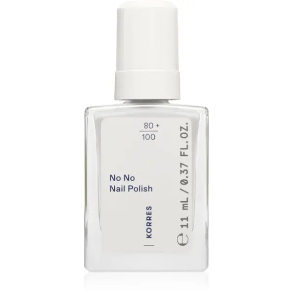 Korres No No Nail Polish lac de unghii pentru ingrijire culoare 11 ml
