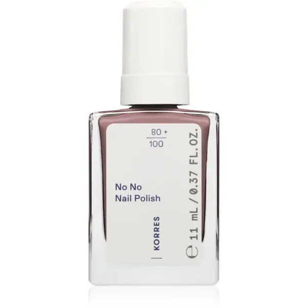Korres No No Nail Polish lac de unghii pentru ingrijire culoare 66 Prune 11 ml