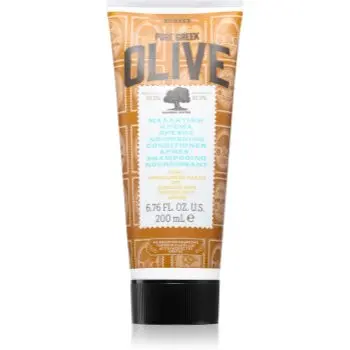 Korres Pure Greek Olive Balsam pentru păr uscat și deteriorat.