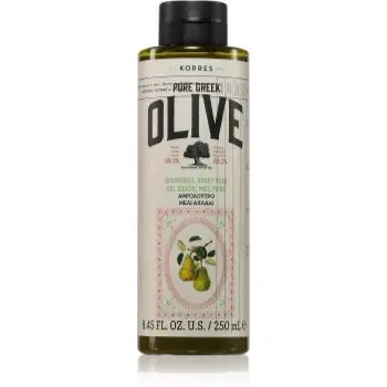 Korres Pure Greek Olive & Honey Pear gel de dus revigorant