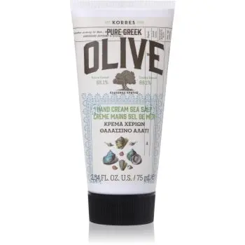 Korres Pure Greek Olive & Sea Salt crema de maini hidratanta cu sare de mare