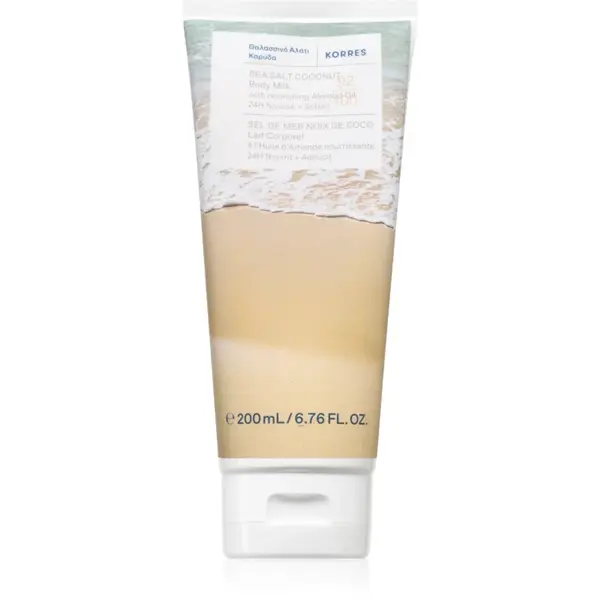 Korres Sea Salt Coconut loțiune de corp hidratantă cu cocos 200 ml