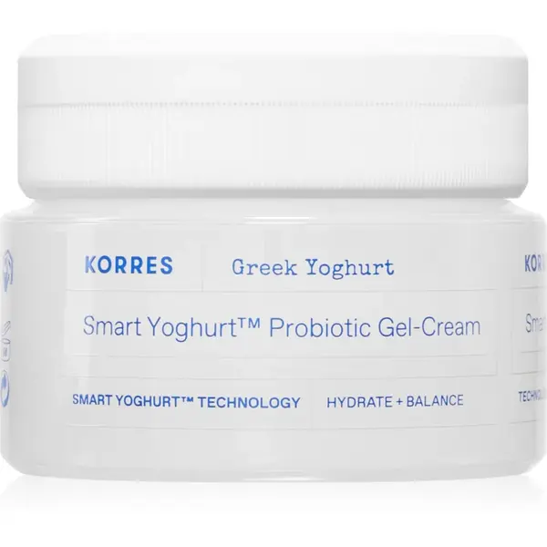 Korres Smart Yoghurt™ Probiotic Gel-Cream gel crema hidratant cu probiotice 40 ml